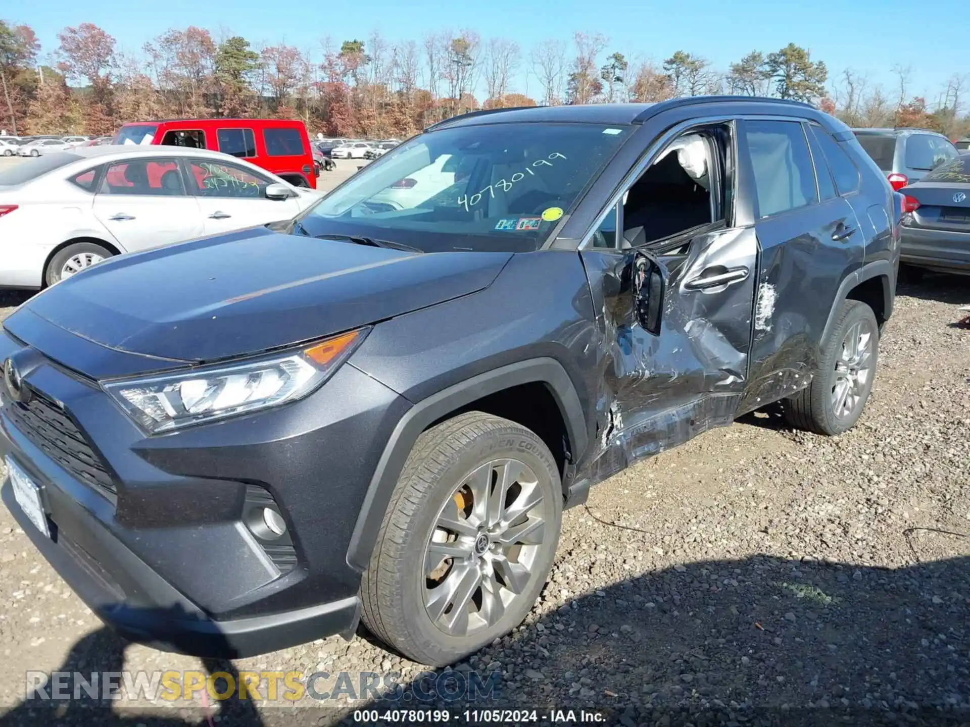 2 fotografías del automóvil dañado 2T3A1RFV5MC202635 TOYOTA RAV4 2021