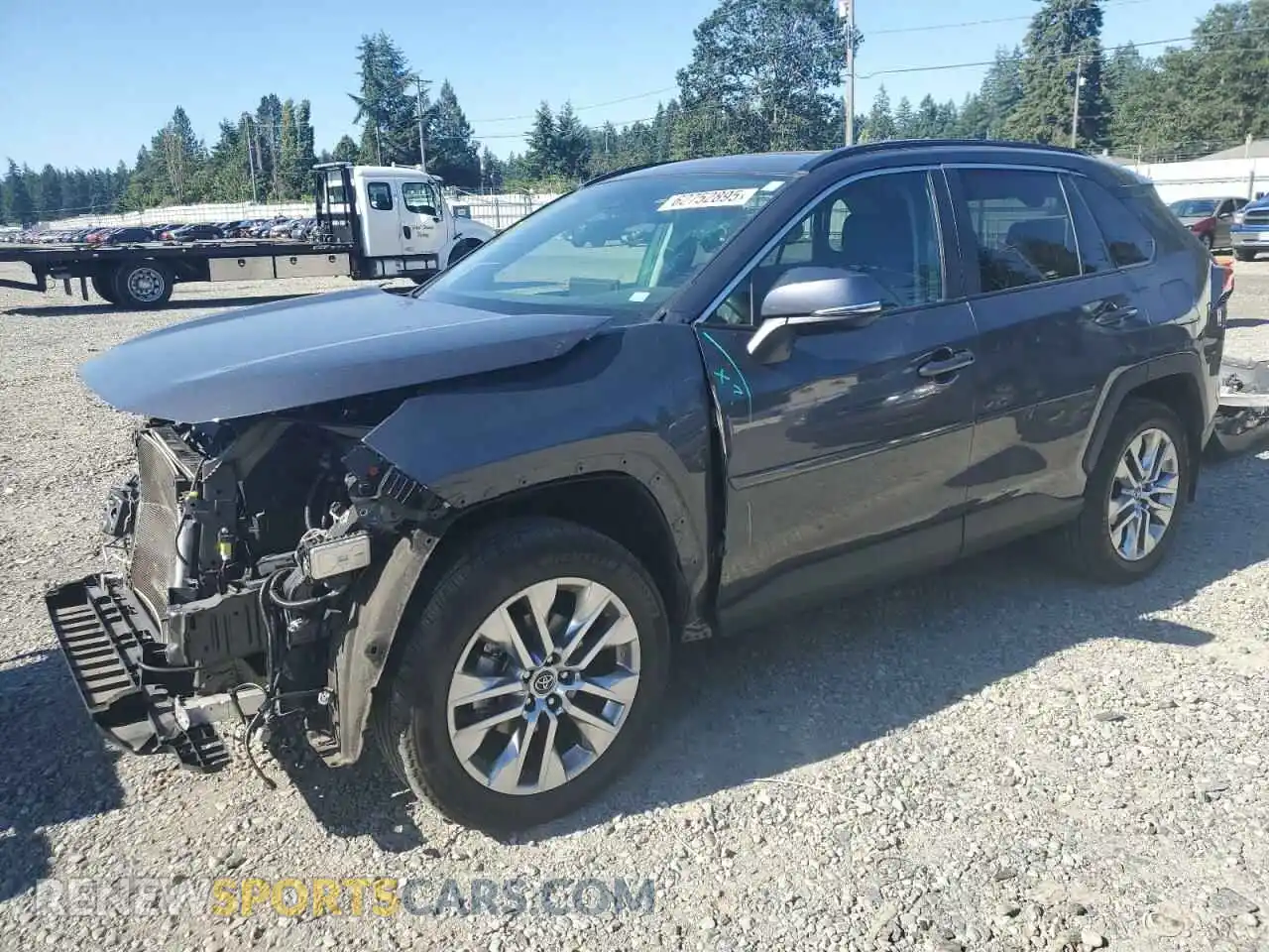 1 Photograph of a damaged car 2T3A1RFV5MW145979 TOYOTA RAV4 2021