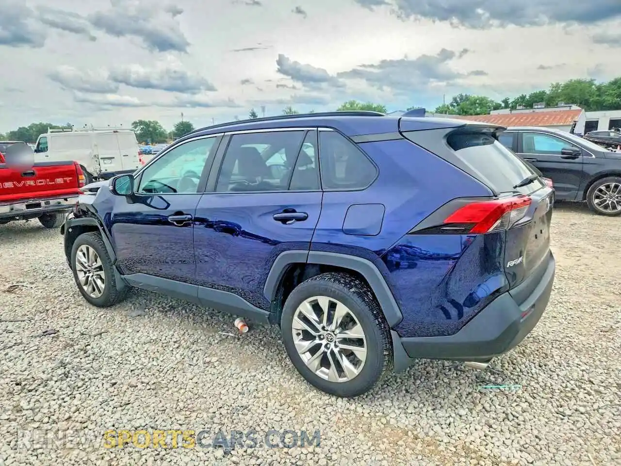 2 fotografías del automóvil dañado 2T3A1RFV5MW215013 TOYOTA RAV4 2021