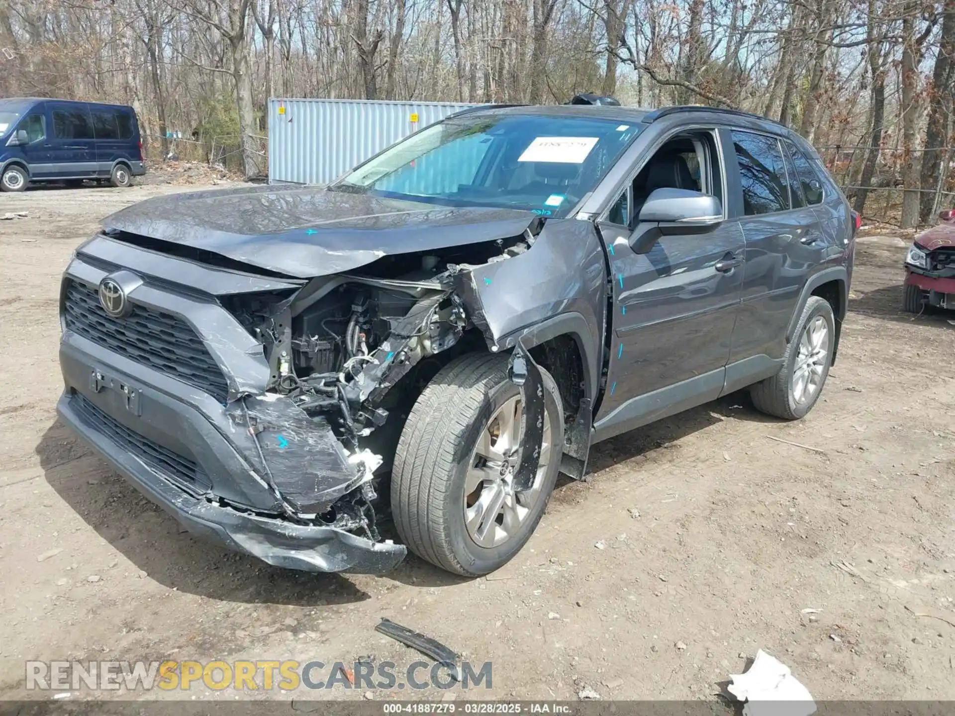 2 Photograph of a damaged car 2T3A1RFV5MW229235 TOYOTA RAV4 2021