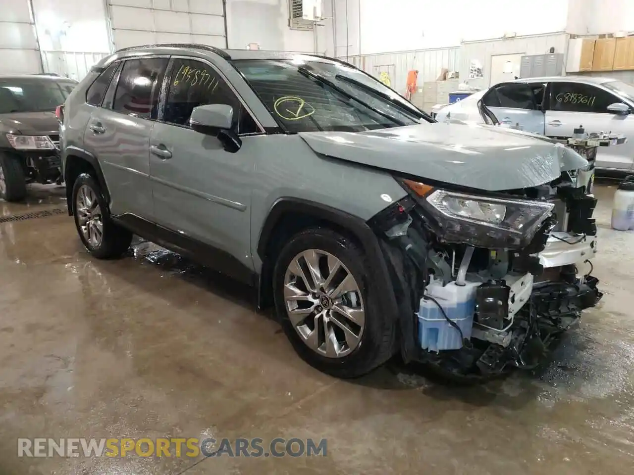 1 fotografías del automóvil dañado 2T3A1RFV6MW185116 TOYOTA RAV4 2021