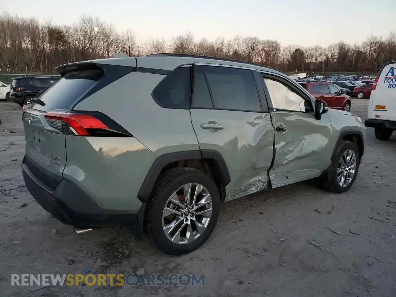 3 fotografías del automóvil dañado 2T3A1RFV6MW213318 TOYOTA RAV4 2021