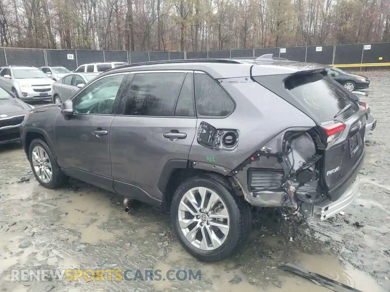 2 Photograph of a damaged car 2T3A1RFV7MC250587 TOYOTA RAV4 2021