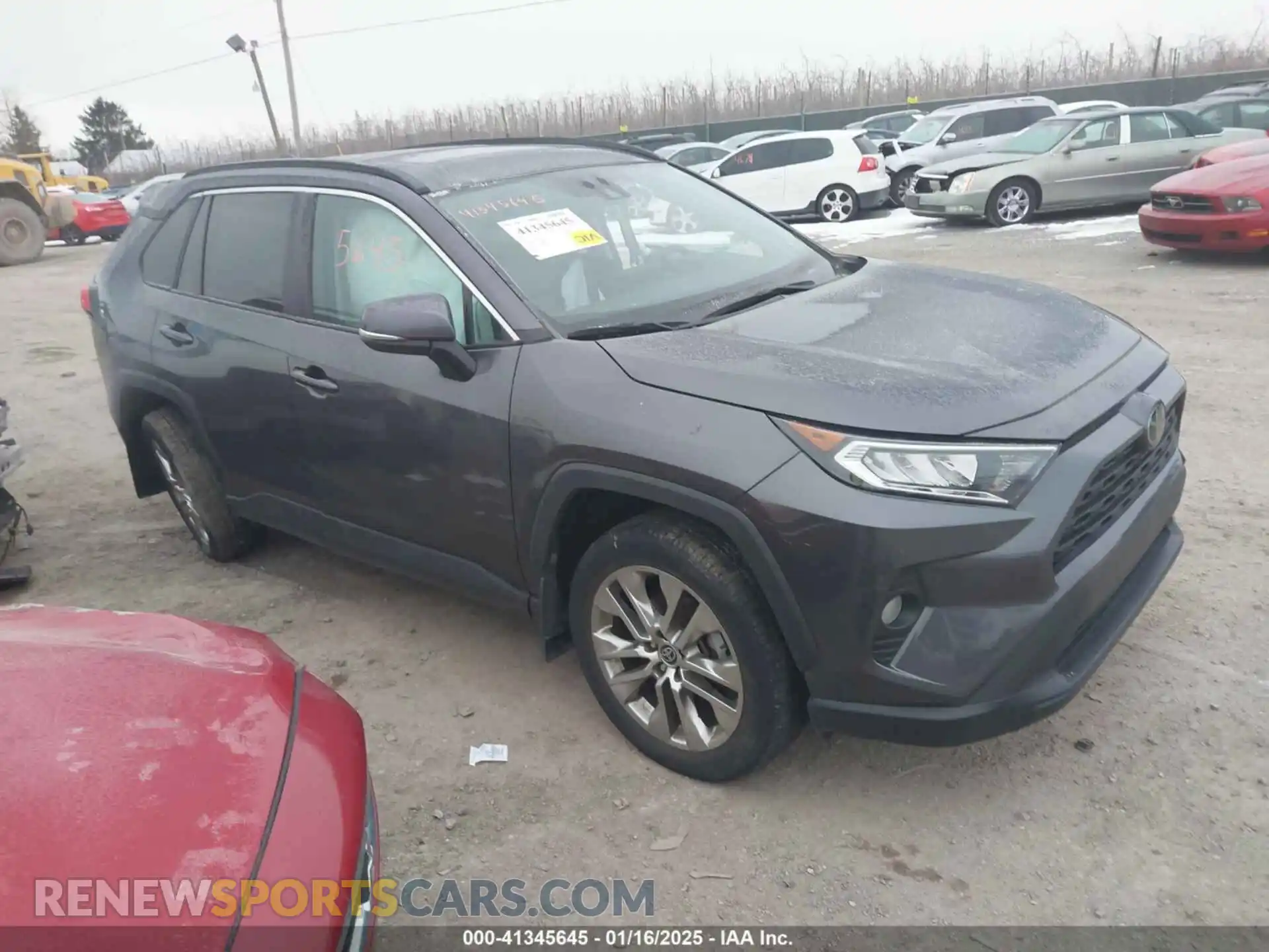 1 Photograph of a damaged car 2T3A1RFV7MW234453 TOYOTA RAV4 2021