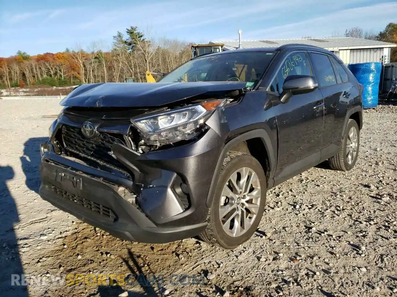 2 Photograph of a damaged car 2T3A1RFV8MC150644 TOYOTA RAV4 2021