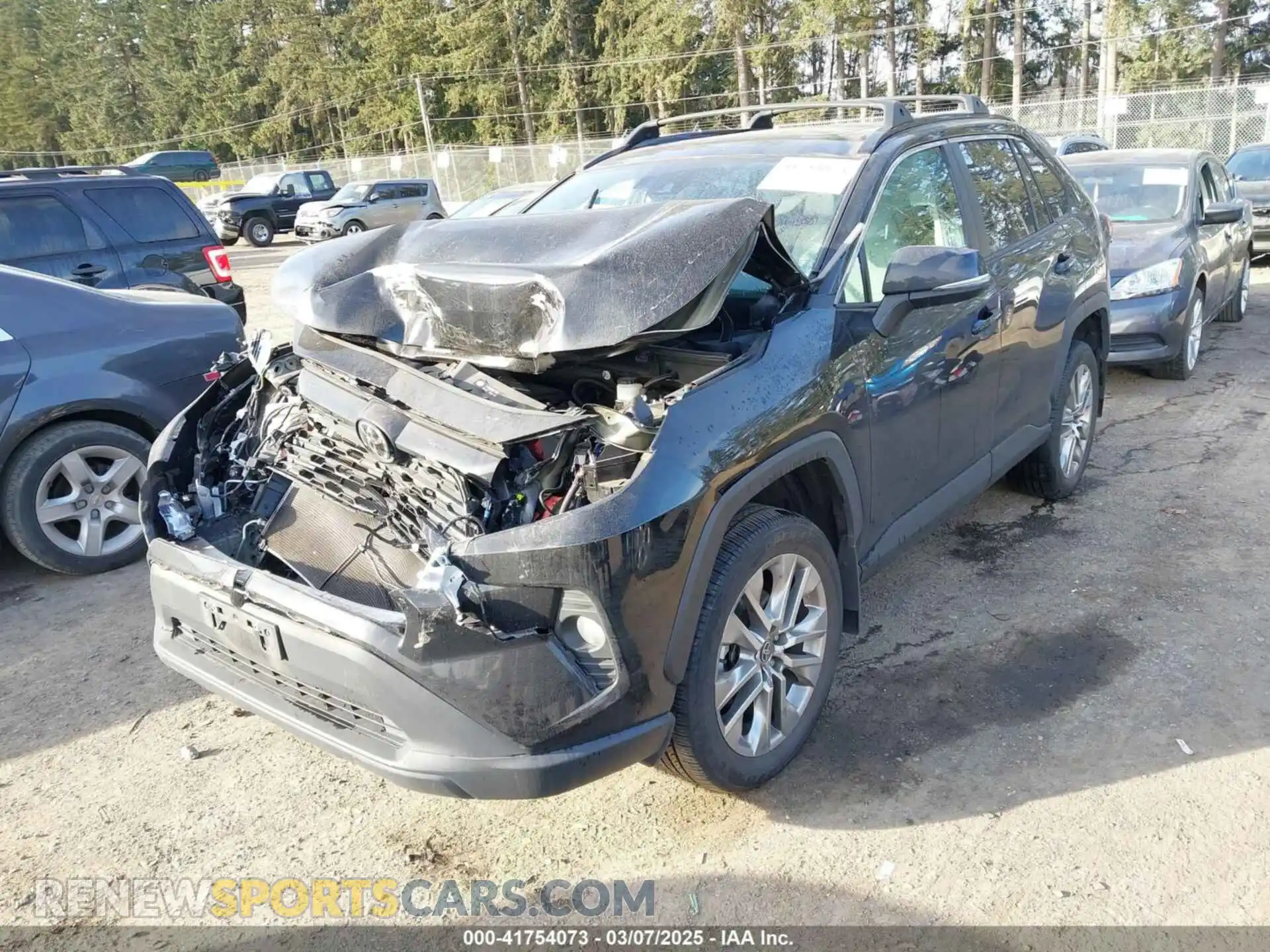 2 fotografías del automóvil dañado 2T3A1RFV8MC174068 TOYOTA RAV4 2021