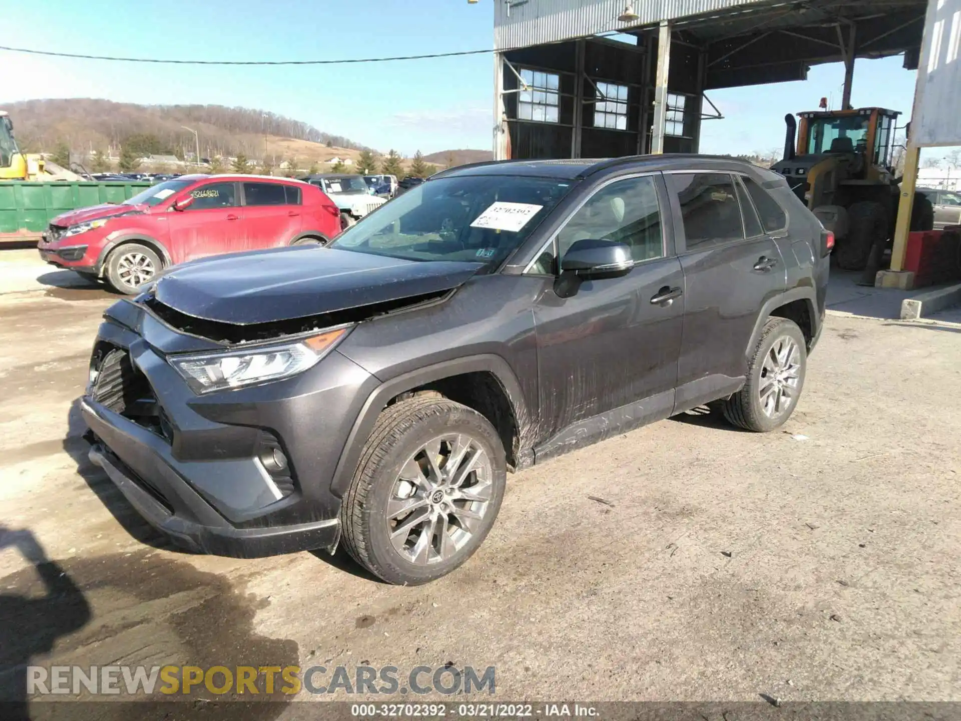 2 Photograph of a damaged car 2T3A1RFV8MC174474 TOYOTA RAV4 2021