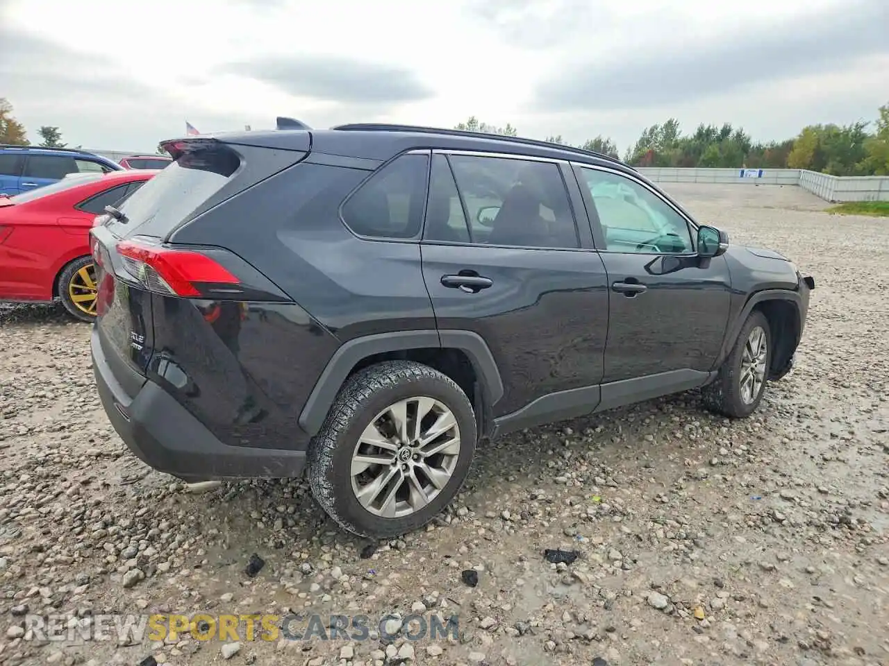 3 fotografías del automóvil dañado 2T3A1RFV8MC217971 TOYOTA RAV4 2021