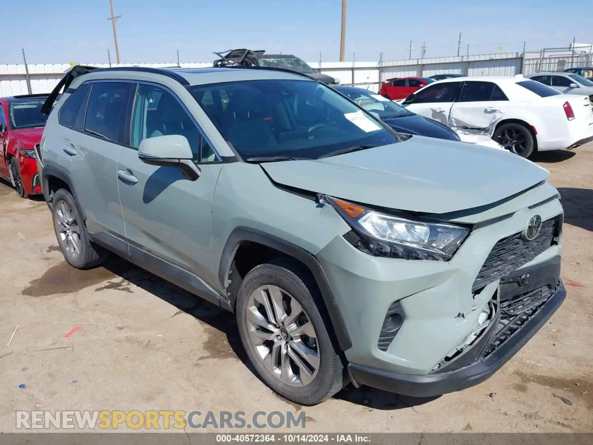 1 fotografías del automóvil dañado 2T3A1RFV8MW213935 TOYOTA RAV4 2021