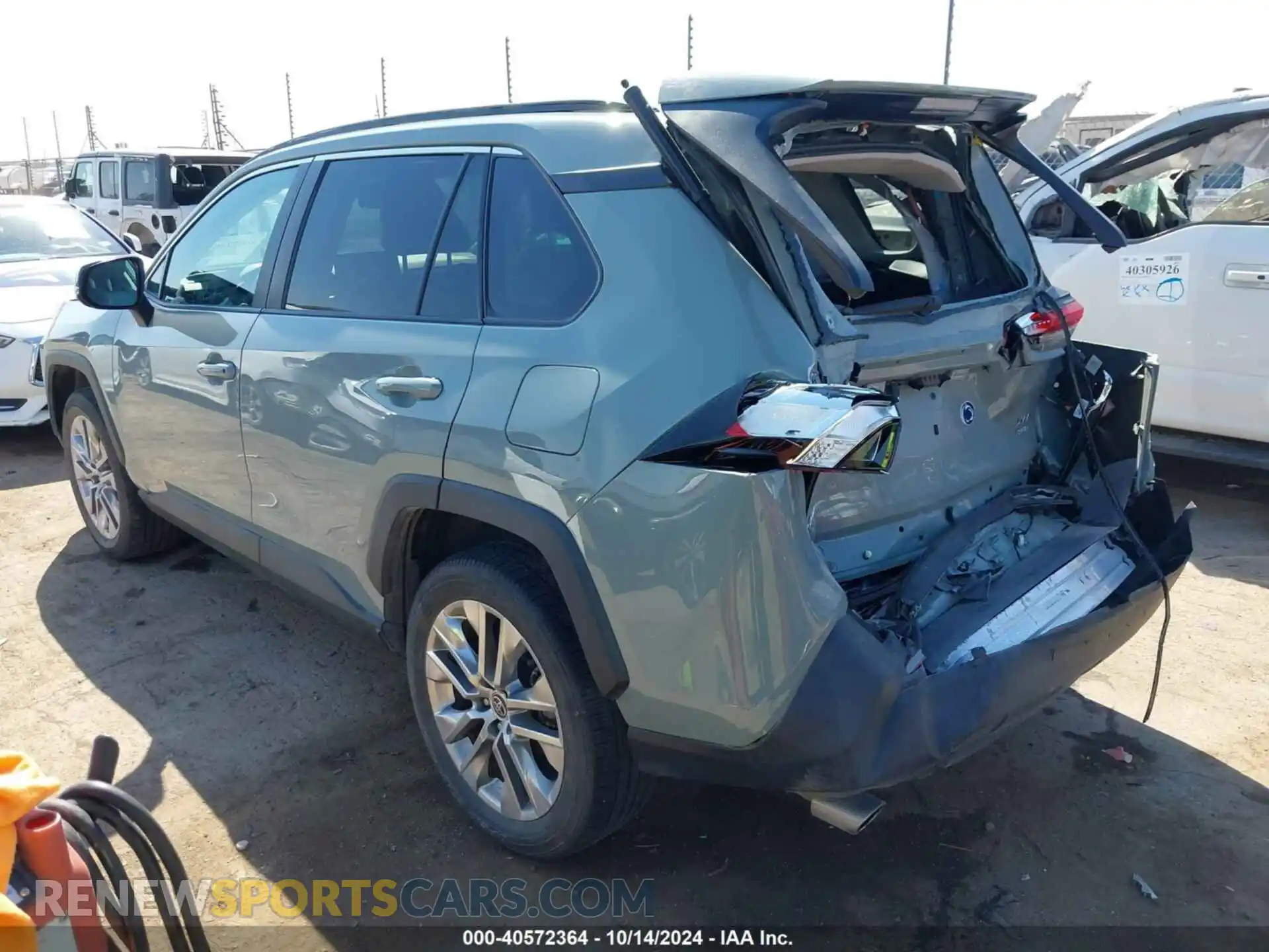 3 fotografías del automóvil dañado 2T3A1RFV8MW213935 TOYOTA RAV4 2021