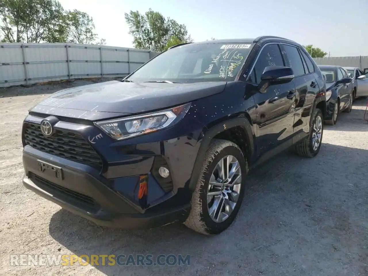 2 Photograph of a damaged car 2T3A1RFV8MW247096 TOYOTA RAV4 2021