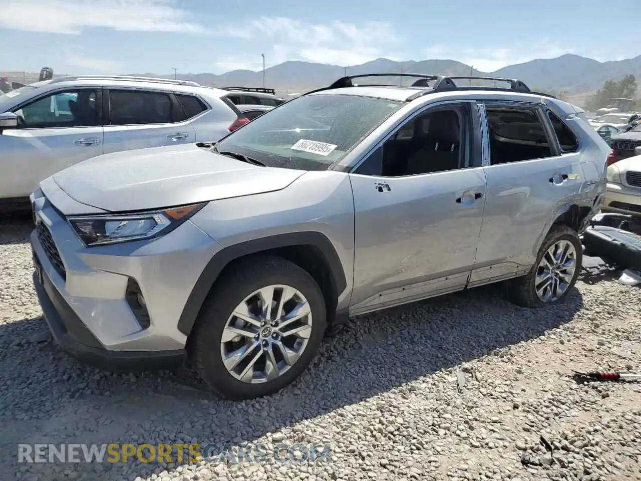 1 Photograph of a damaged car 2T3A1RFV9MC165461 TOYOTA RAV4 2021