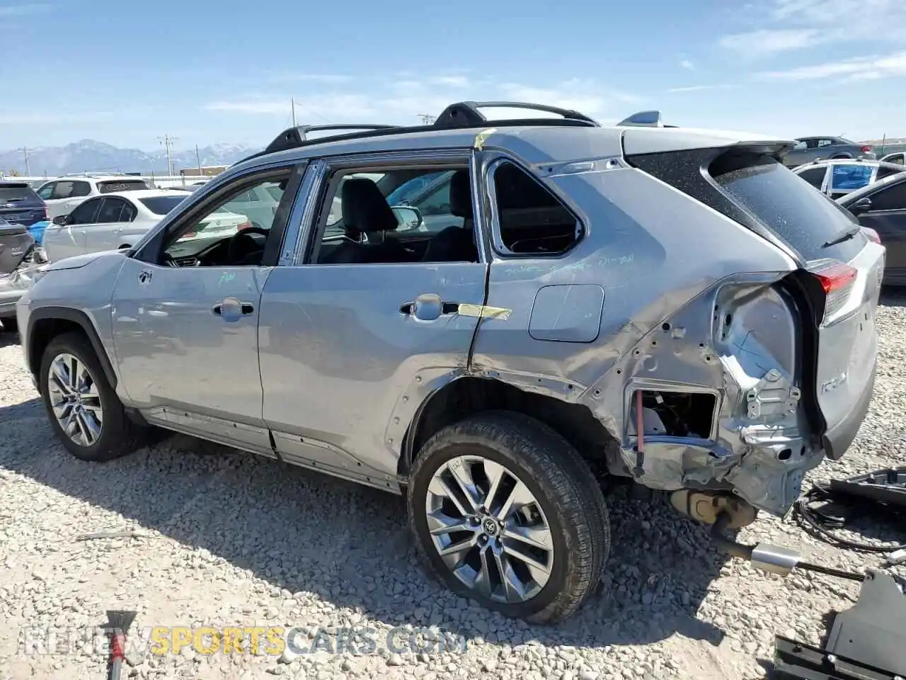 2 Photograph of a damaged car 2T3A1RFV9MC165461 TOYOTA RAV4 2021