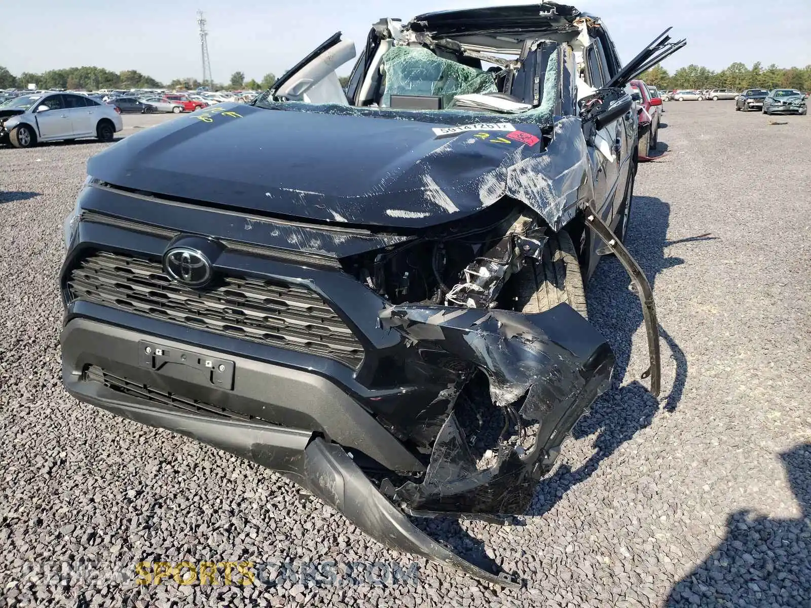 2 Photograph of a damaged car 2T3A1RFV9MC188822 TOYOTA RAV4 2021