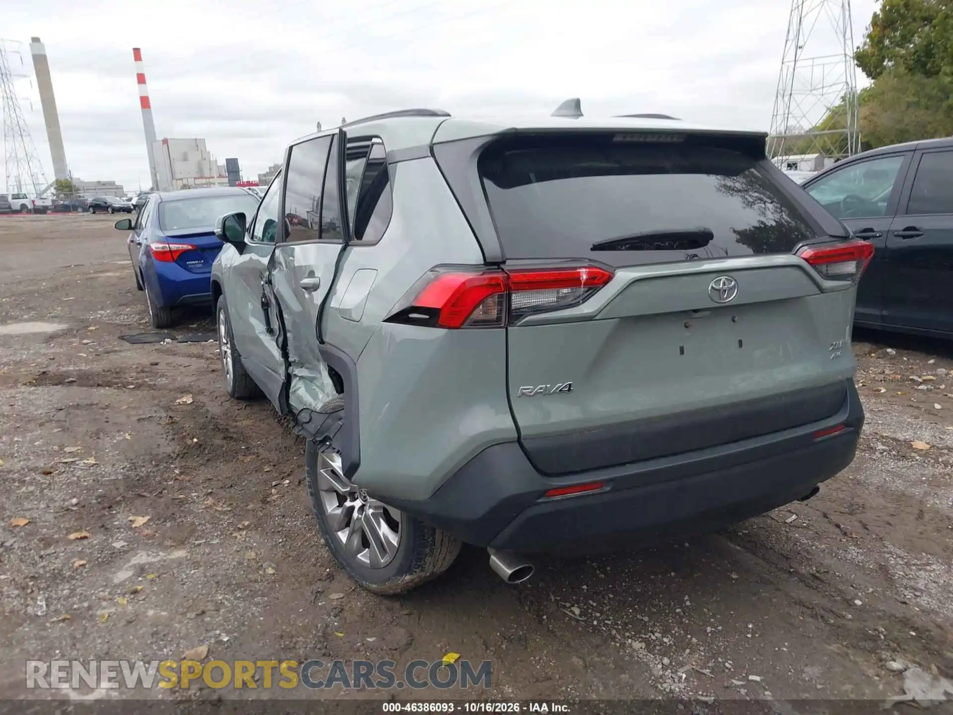 3 fotografías del automóvil dañado 2T3A1RFV9MW184364 TOYOTA RAV4 2021