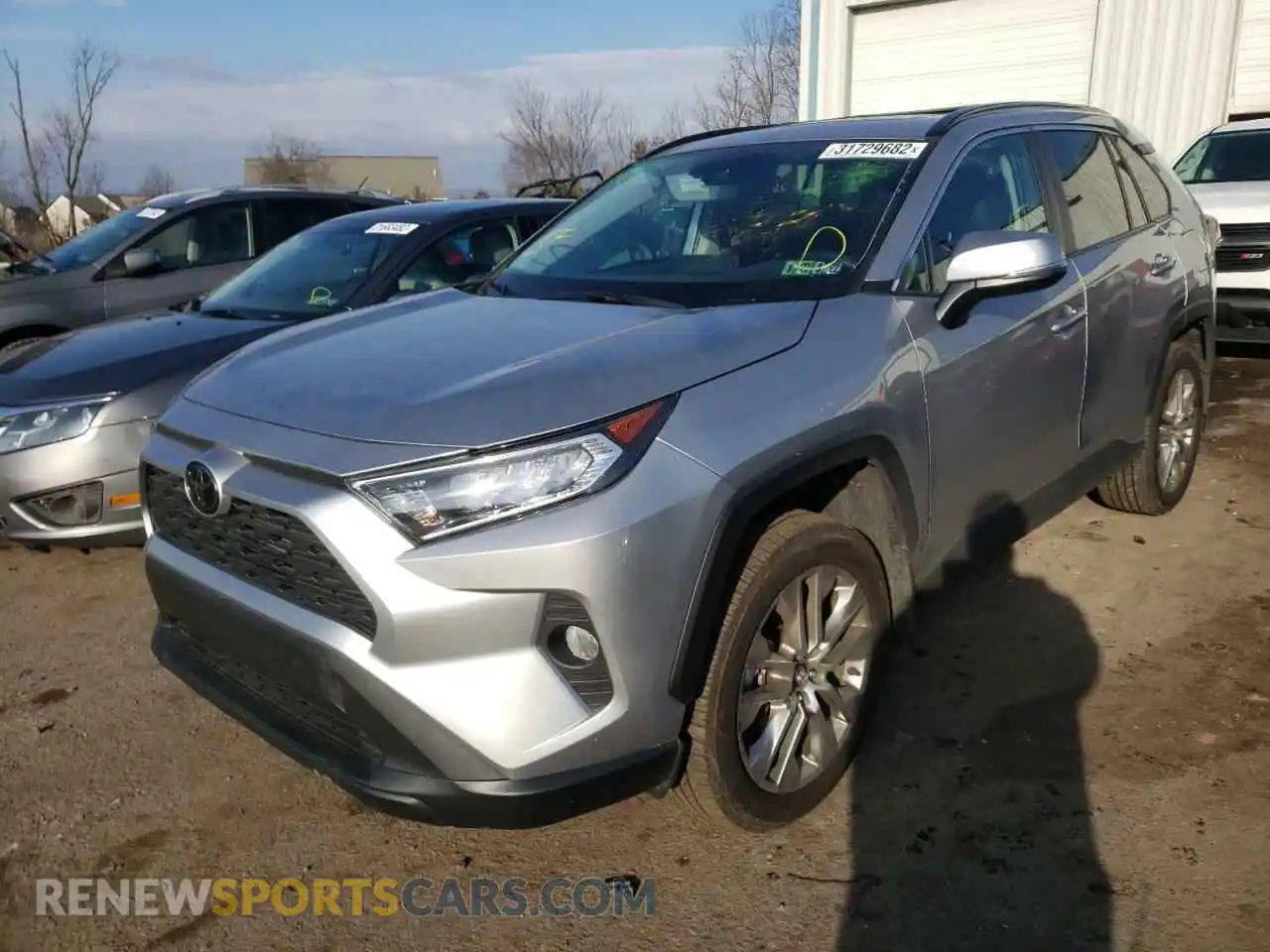 2 Photograph of a damaged car 2T3A1RFVXMC141444 TOYOTA RAV4 2021