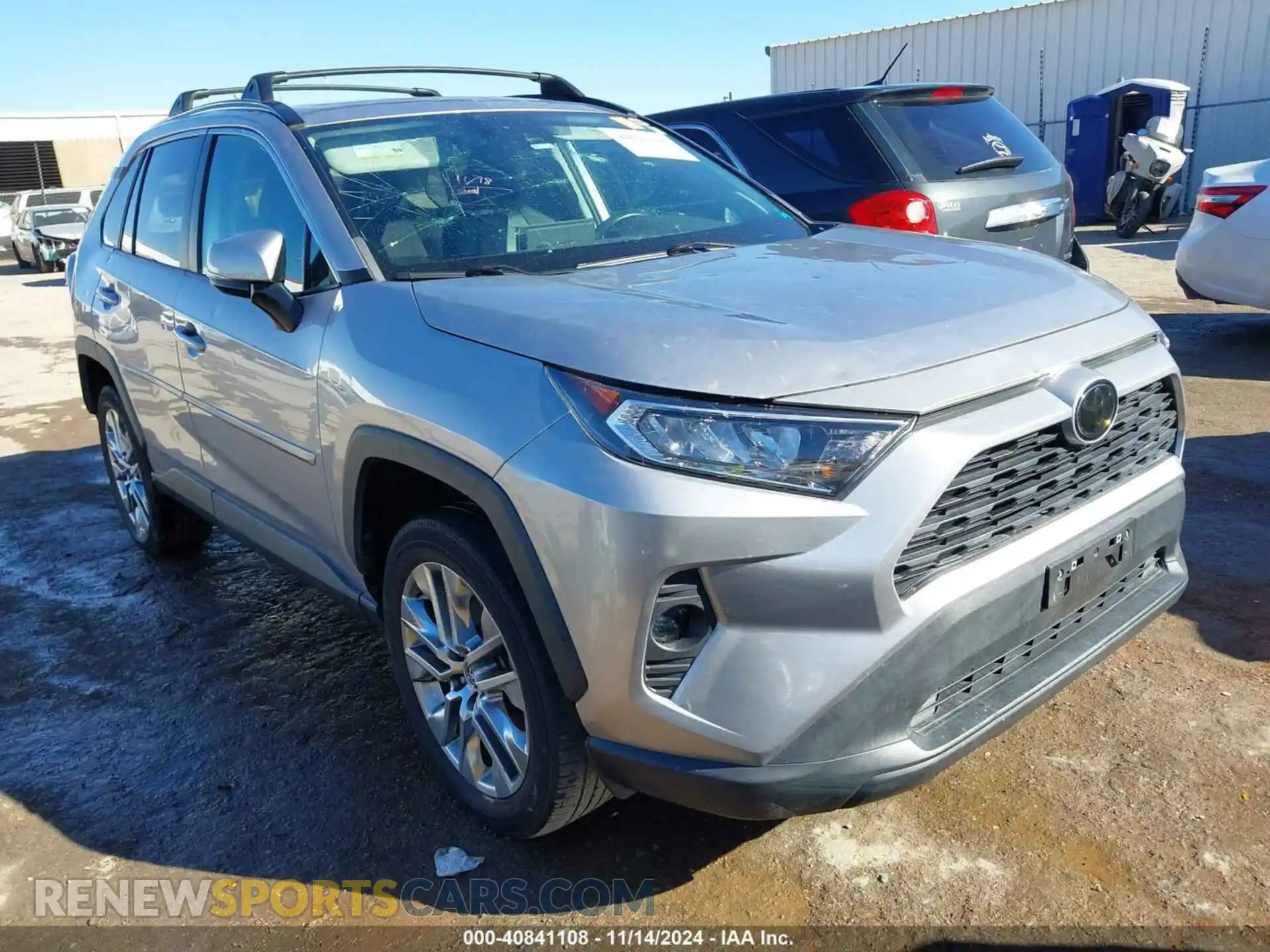 1 Photograph of a damaged car 2T3A1RFVXMC150368 TOYOTA RAV4 2021