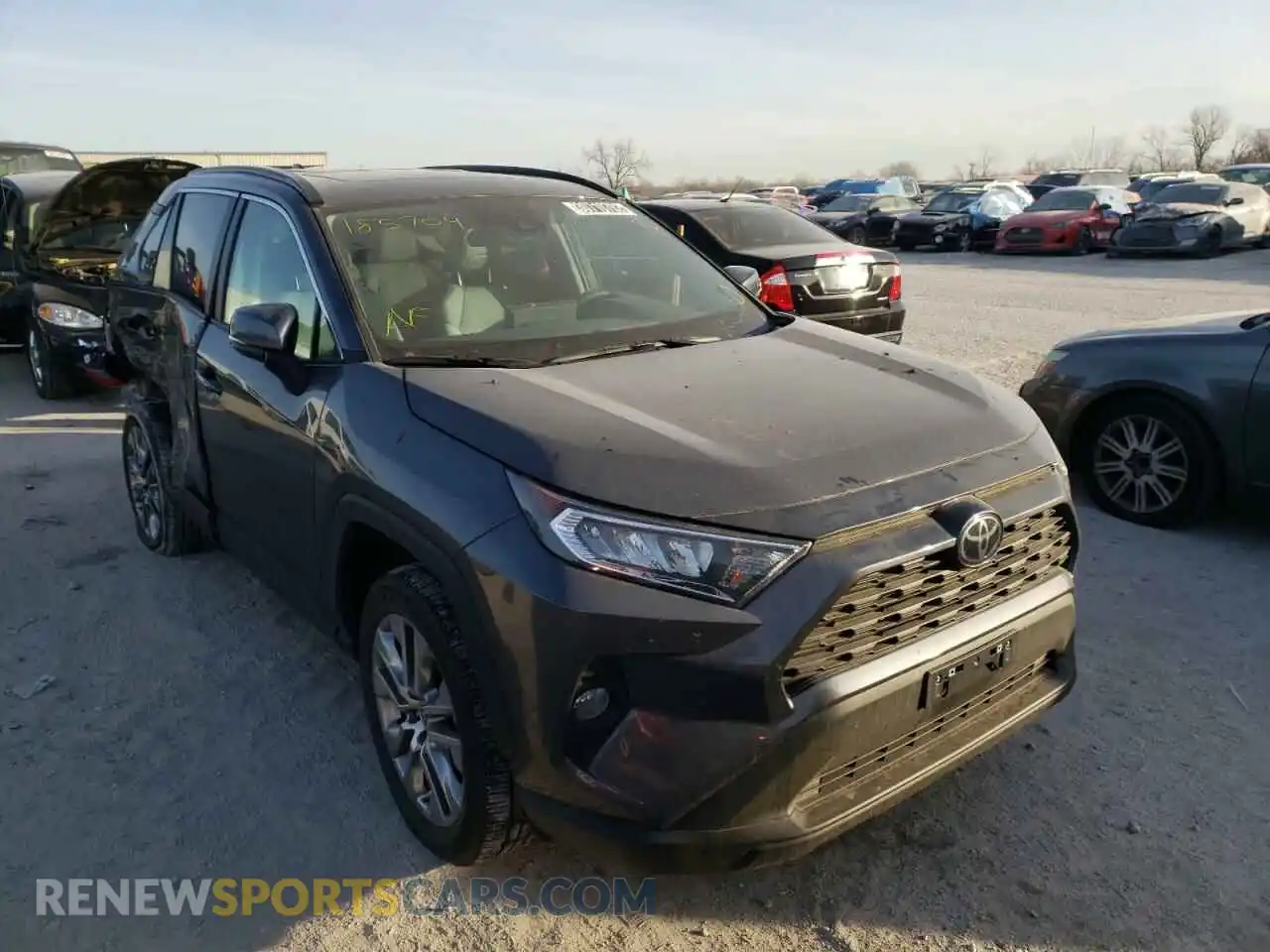 1 fotografías del automóvil dañado 2T3A1RFVXMC185704 TOYOTA RAV4 2021