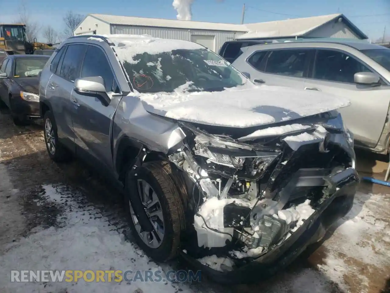 1 Photograph of a damaged car 2T3A1RFVXMC238756 TOYOTA RAV4 2021