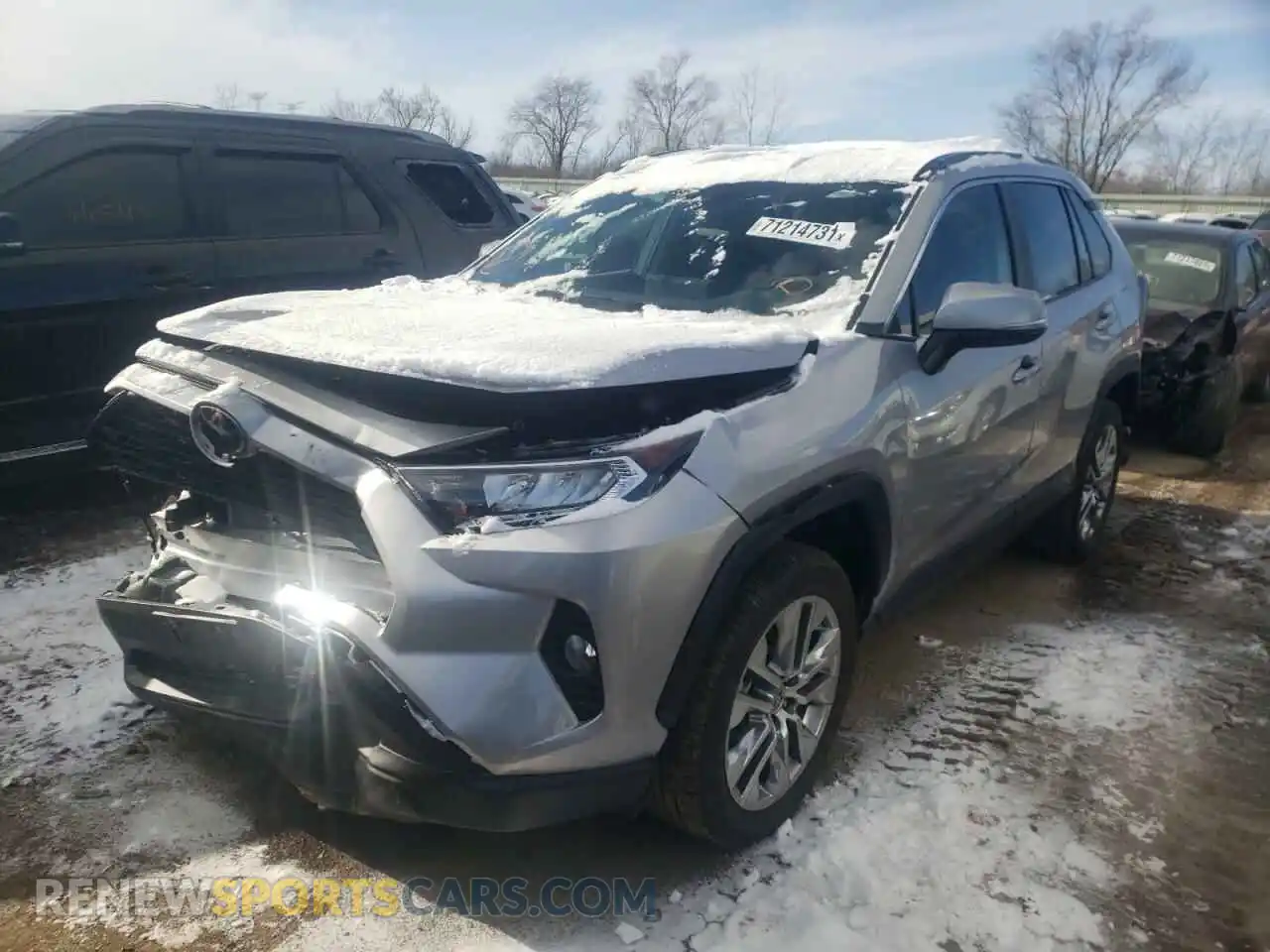 2 Photograph of a damaged car 2T3A1RFVXMC238756 TOYOTA RAV4 2021