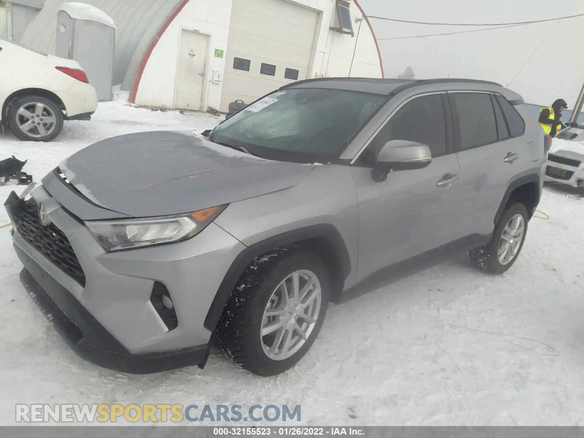 2 Photograph of a damaged car 2T3A1RFVXMW240389 TOYOTA RAV4 2021