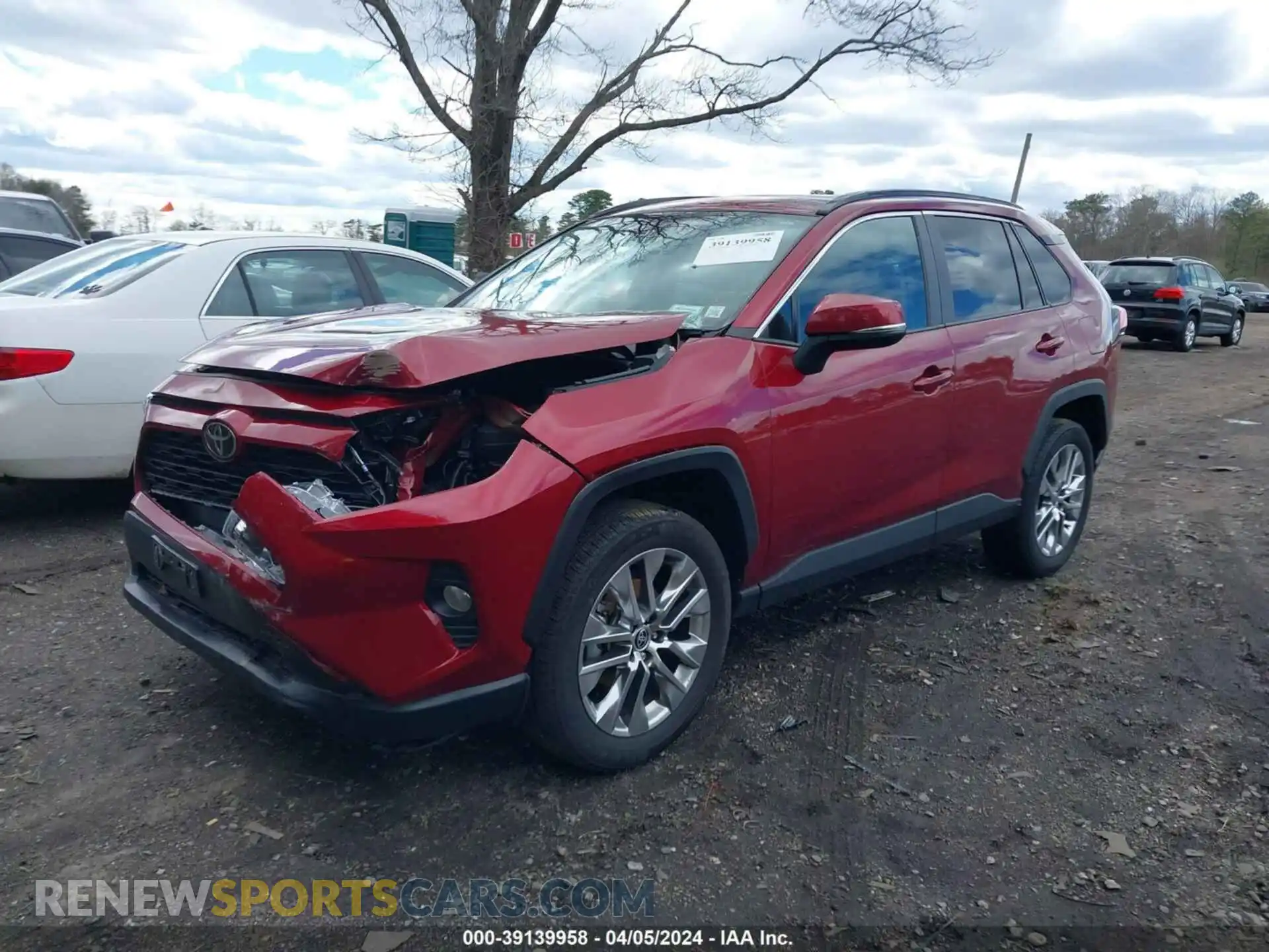 2 Photograph of a damaged car 2T3A1RFVXMW246368 TOYOTA RAV4 2021