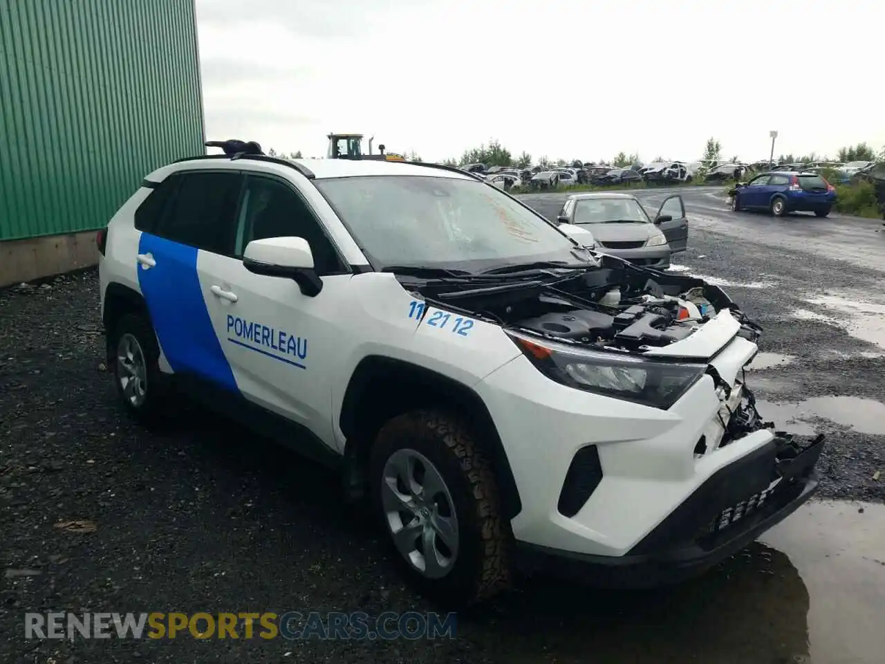 1 Photograph of a damaged car 2T3B1RFV1MC198734 TOYOTA RAV4 2021