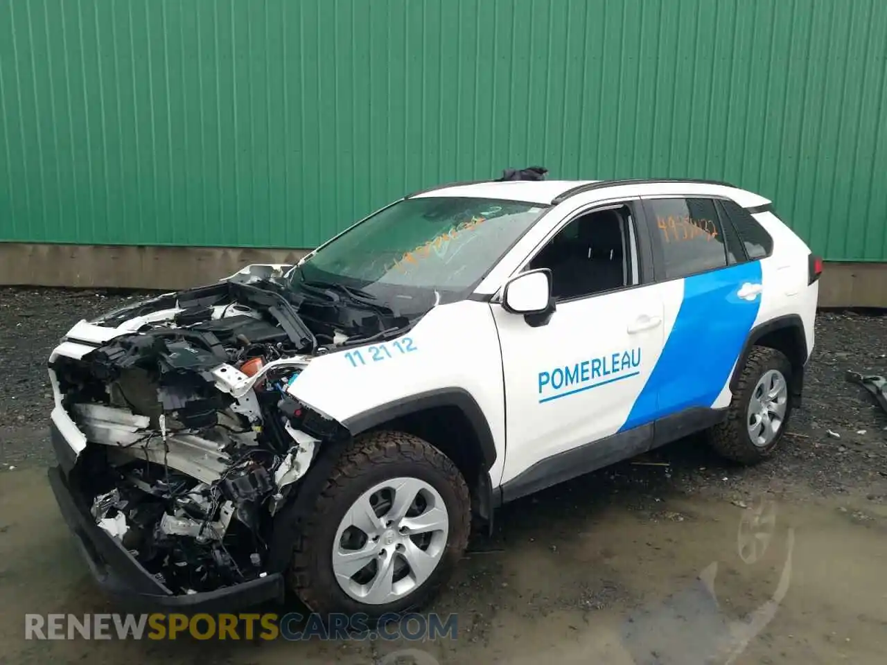 2 Photograph of a damaged car 2T3B1RFV1MC198734 TOYOTA RAV4 2021