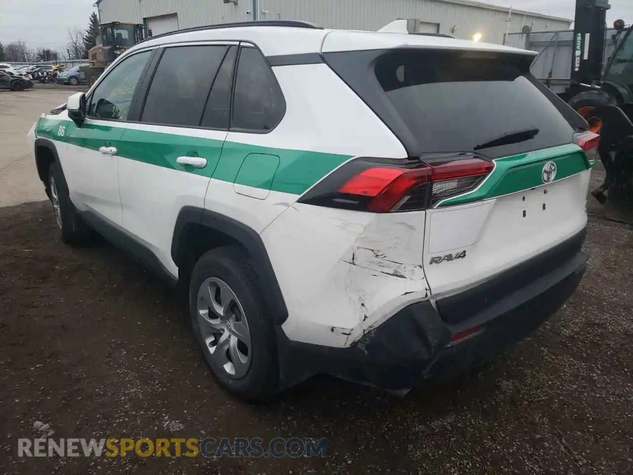 3 Photograph of a damaged car 2T3B1RFV1MC233398 TOYOTA RAV4 2021