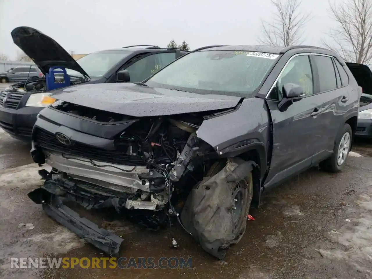 2 Photograph of a damaged car 2T3B1RFV3MW169640 TOYOTA RAV4 2021