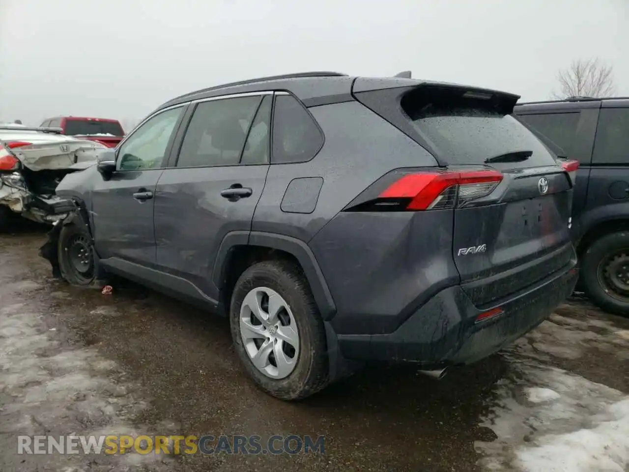 3 Photograph of a damaged car 2T3B1RFV3MW169640 TOYOTA RAV4 2021