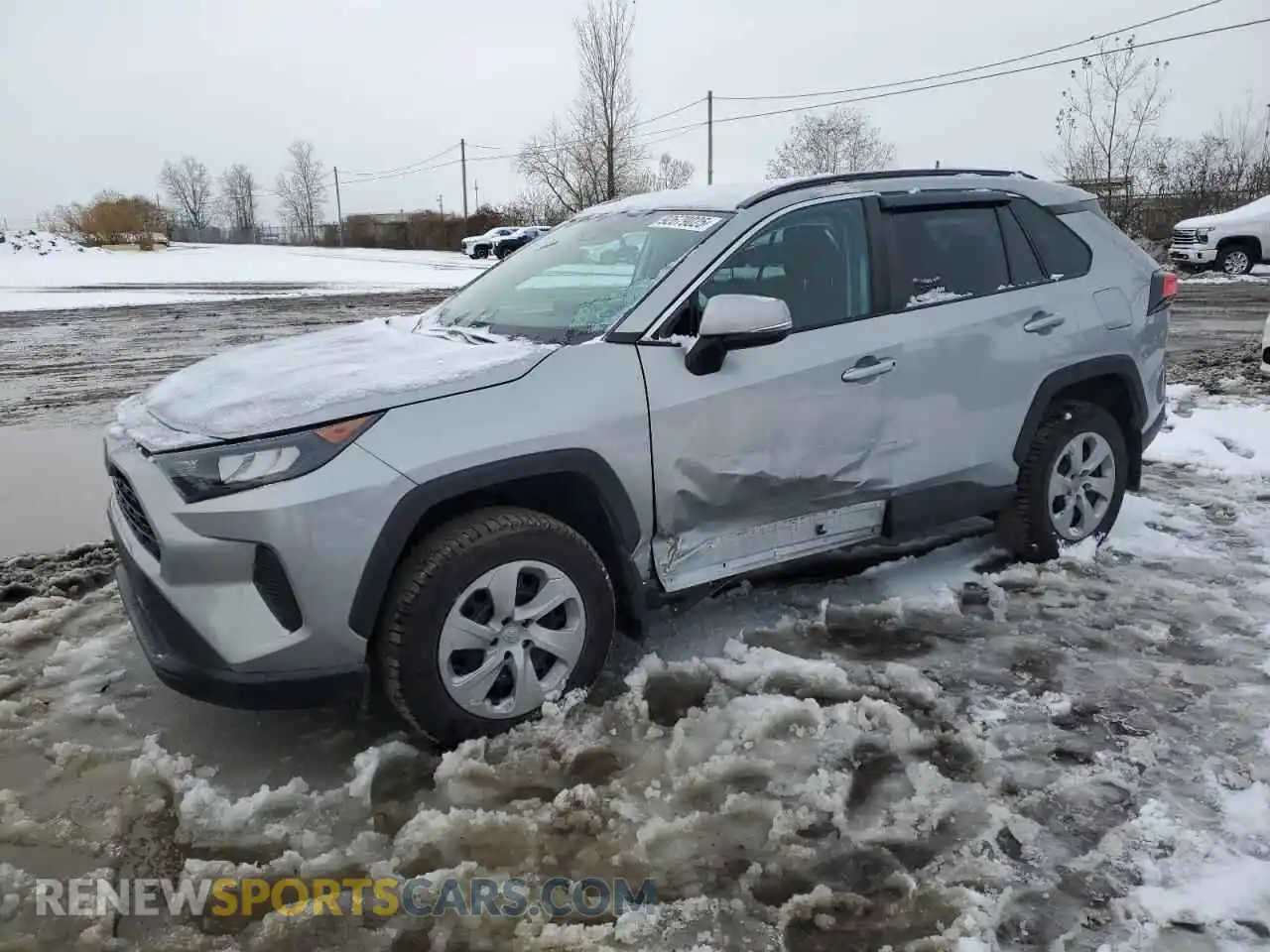 1 Photograph of a damaged car 2T3B1RFV3MW183330 TOYOTA RAV4 2021