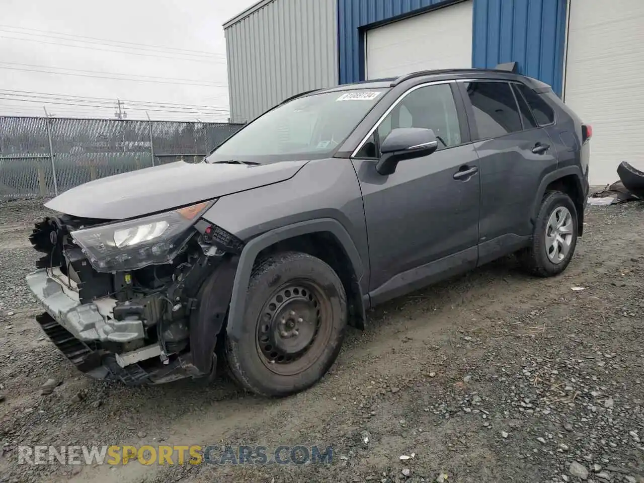 1 Photograph of a damaged car 2T3B1RFV5MC179460 TOYOTA RAV4 2021