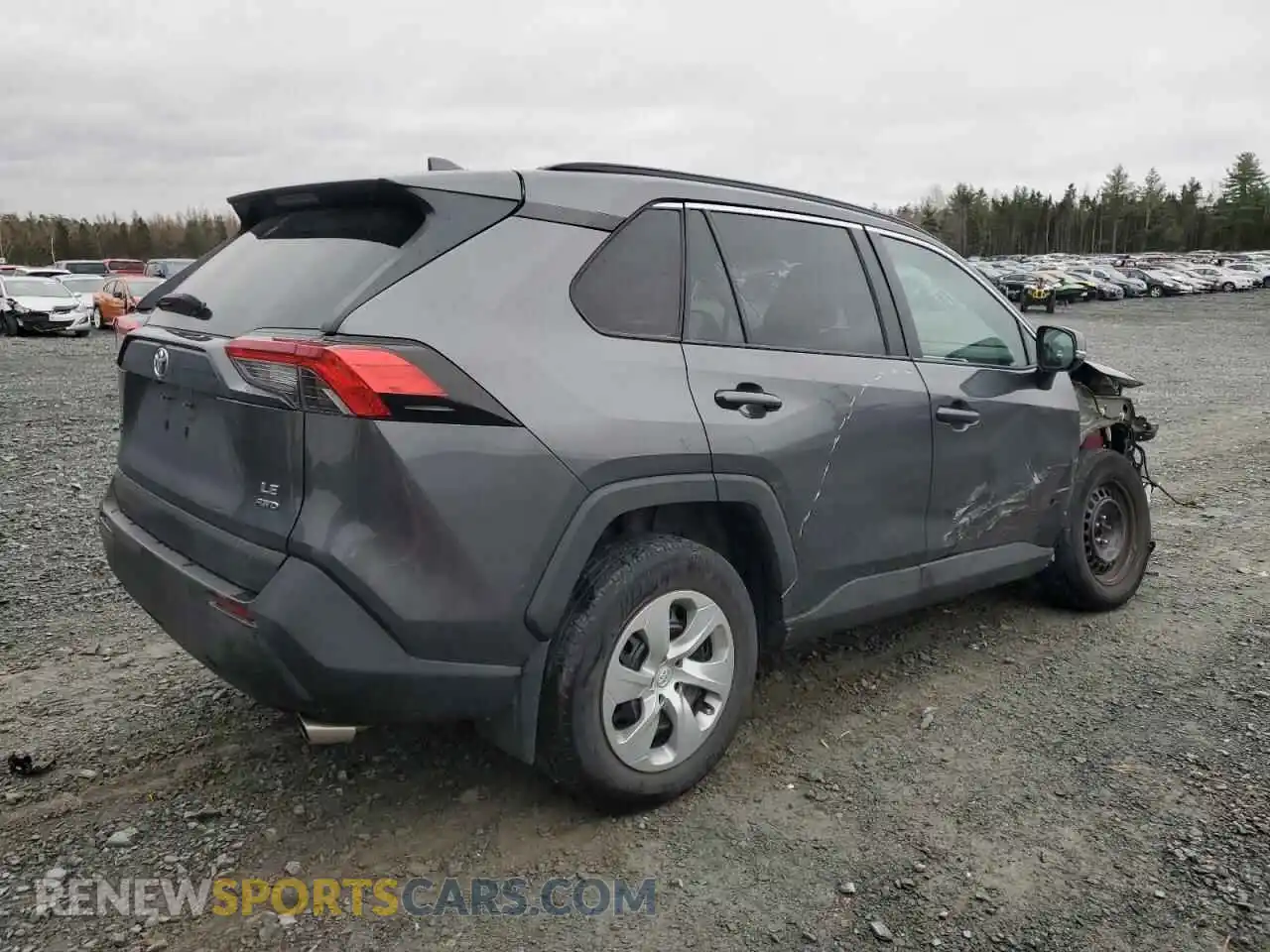 3 Photograph of a damaged car 2T3B1RFV5MC179460 TOYOTA RAV4 2021