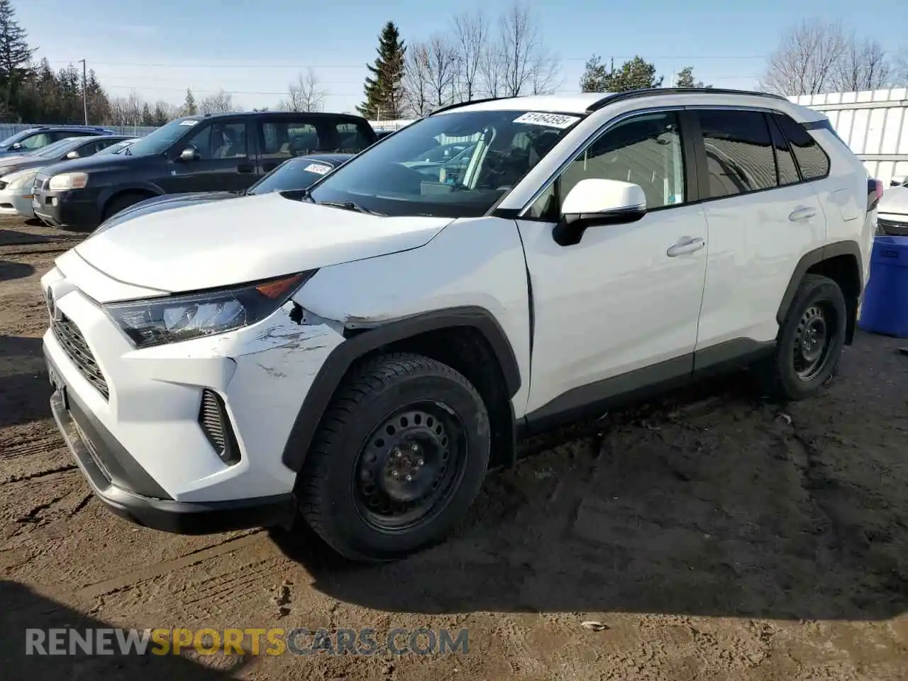 1 Photograph of a damaged car 2T3B1RFV6MC195635 TOYOTA RAV4 2021
