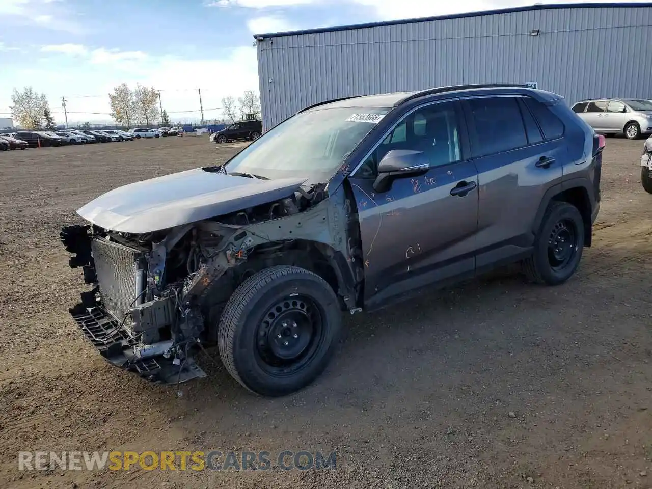1 Фотография поврежденного автомобиля 2T3B1RFV7MC189665 TOYOTA RAV4 2021