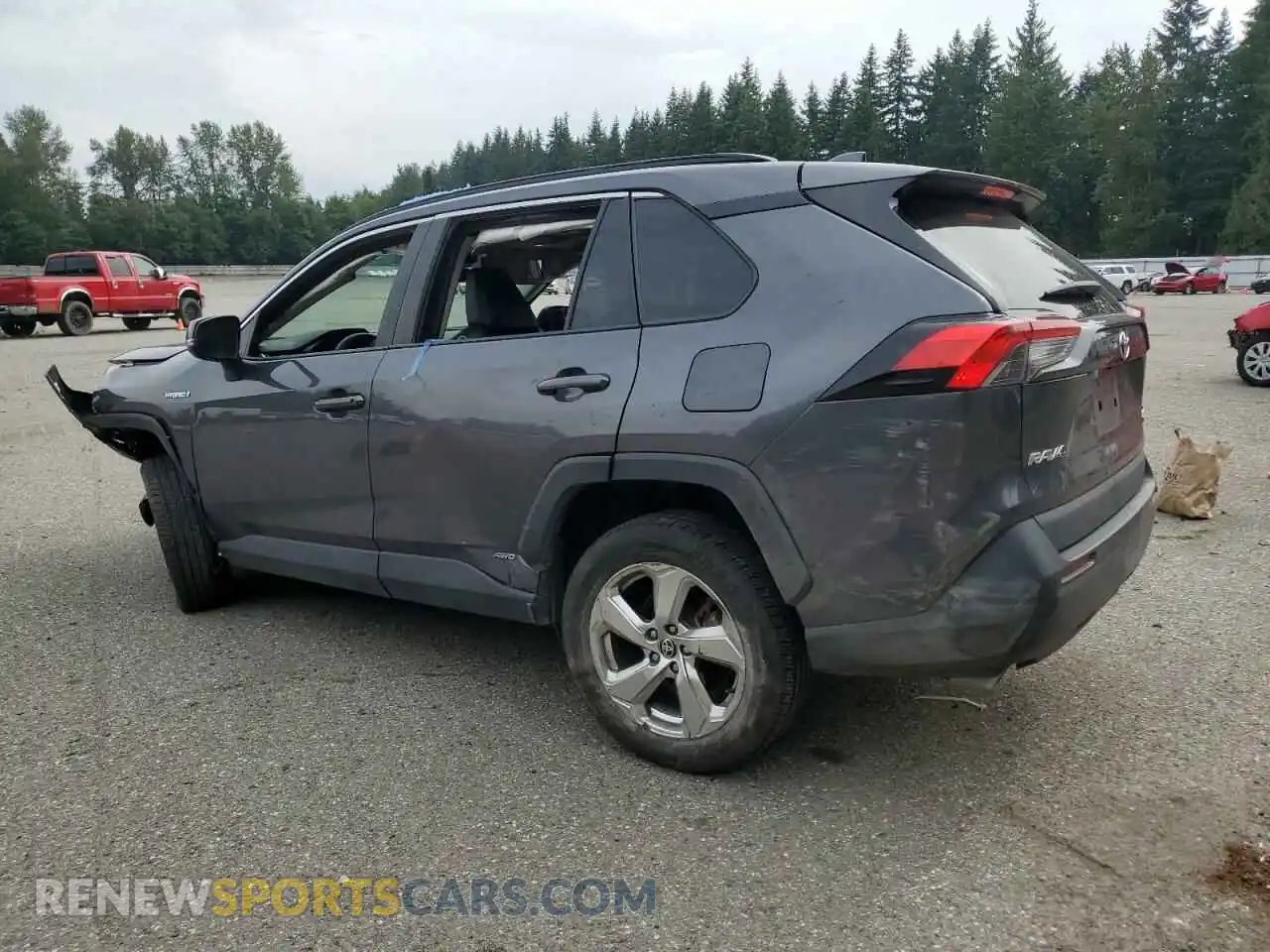 2 Photograph of a damaged car 2T3B6RFV0MW011404 TOYOTA RAV4 2021