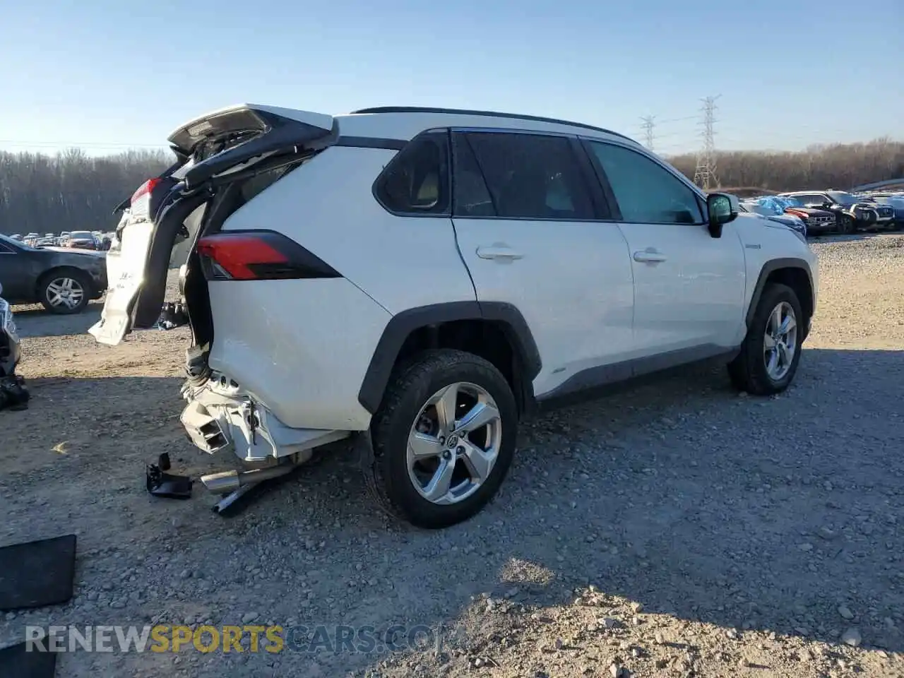 3 Photograph of a damaged car 2T3B6RFV2MW010433 TOYOTA RAV4 2021