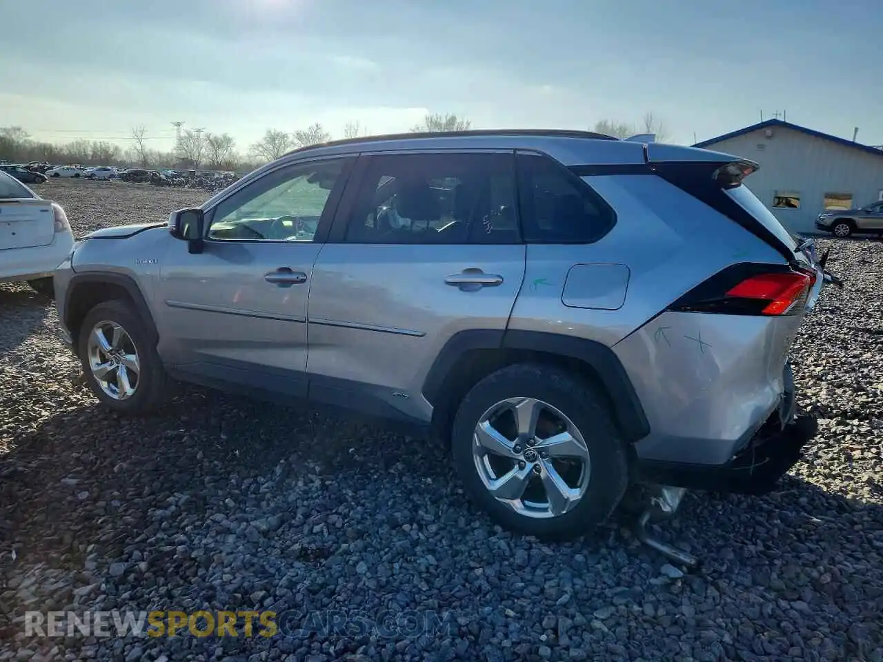 2 Photograph of a damaged car 2T3B6RFV4MW029078 TOYOTA RAV4 2021