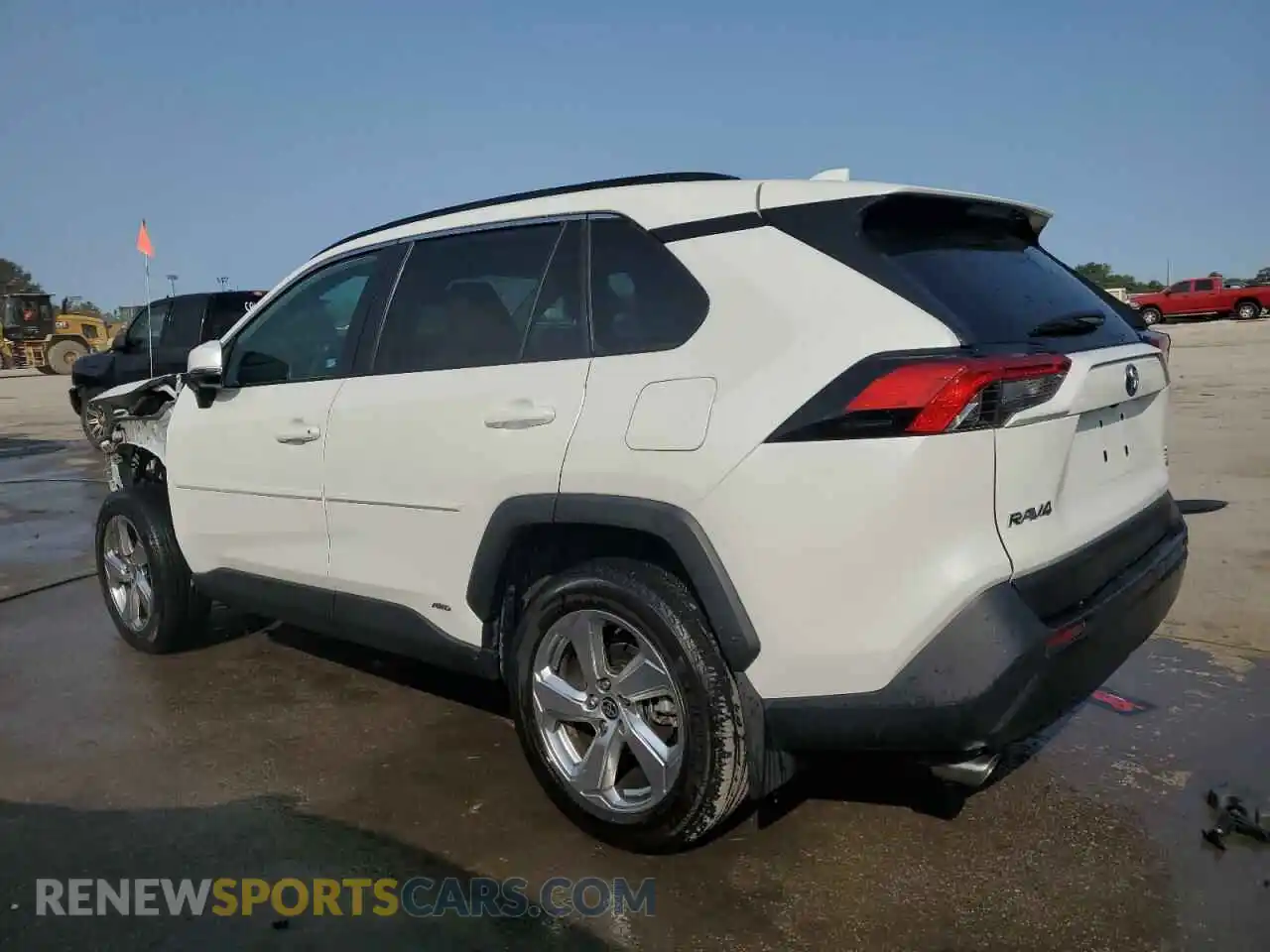 2 Photograph of a damaged car 2T3B6RFV5MW012113 TOYOTA RAV4 2021