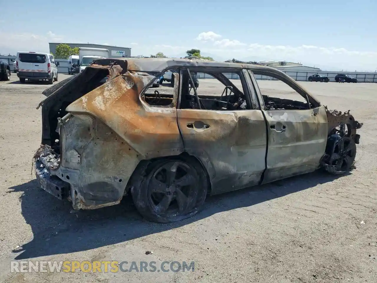 3 fotografías del automóvil dañado 2T3B6RFV5MW024830 TOYOTA RAV4 2021