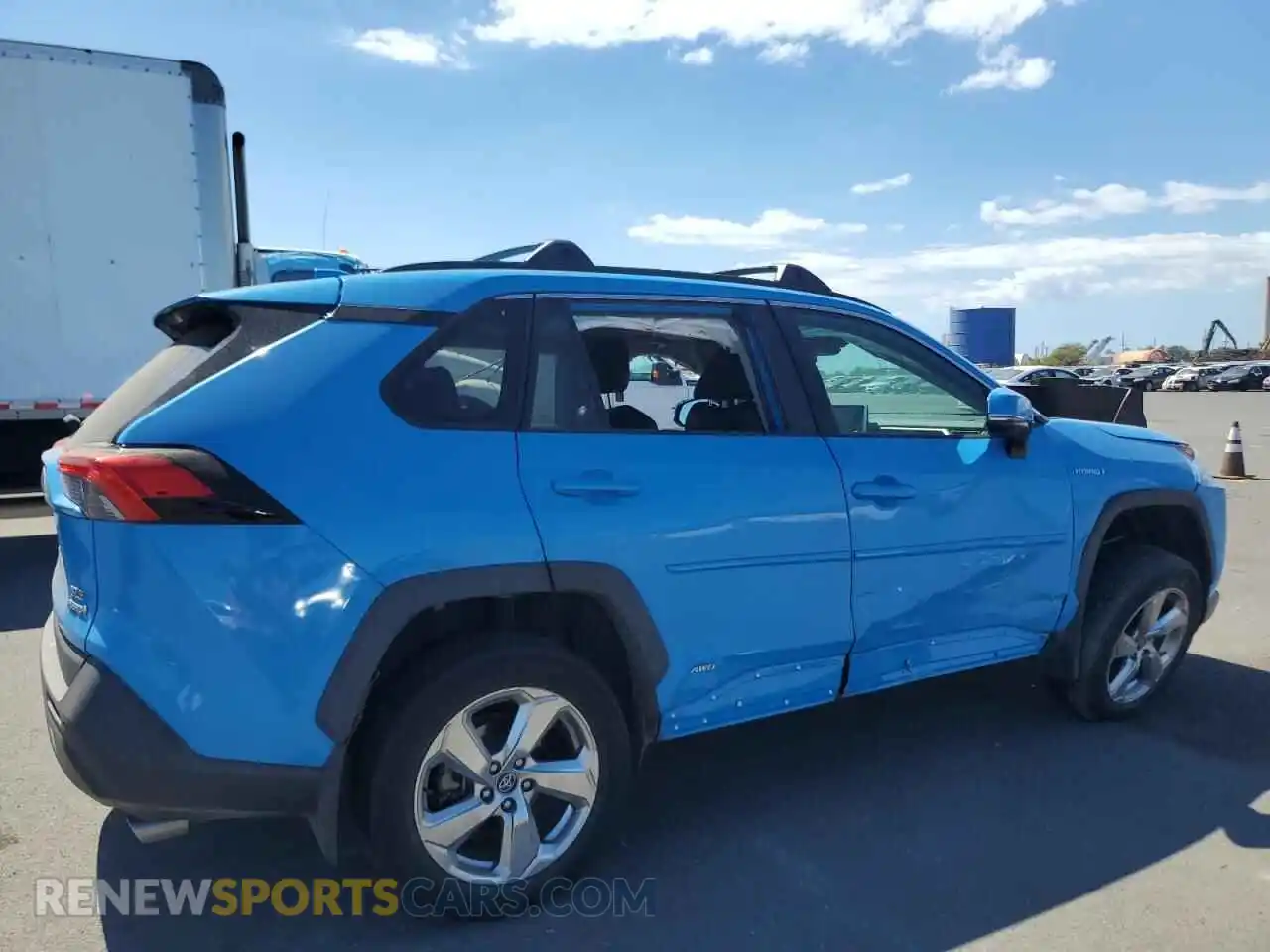 3 Фотография поврежденного автомобиля 2T3B6RFV6MW009222 TOYOTA RAV4 2021