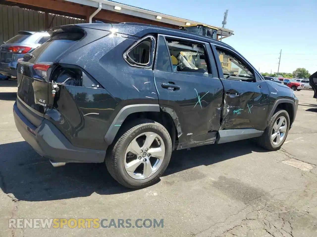 3 Photograph of a damaged car 2T3B6RFVXMW028517 TOYOTA RAV4 2021