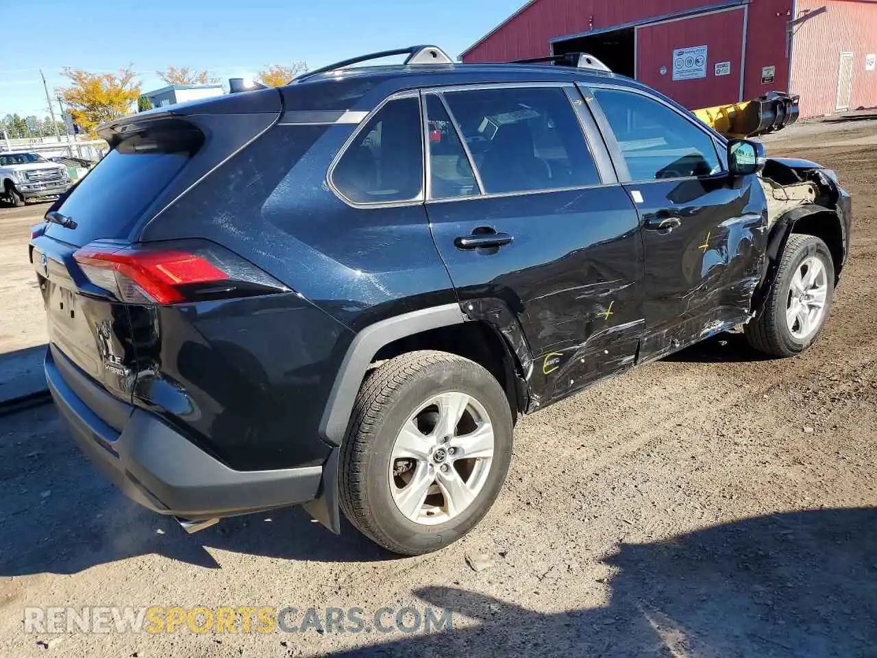 3 Photograph of a damaged car 2T3BWRFV0MW124785 TOYOTA RAV4 2021