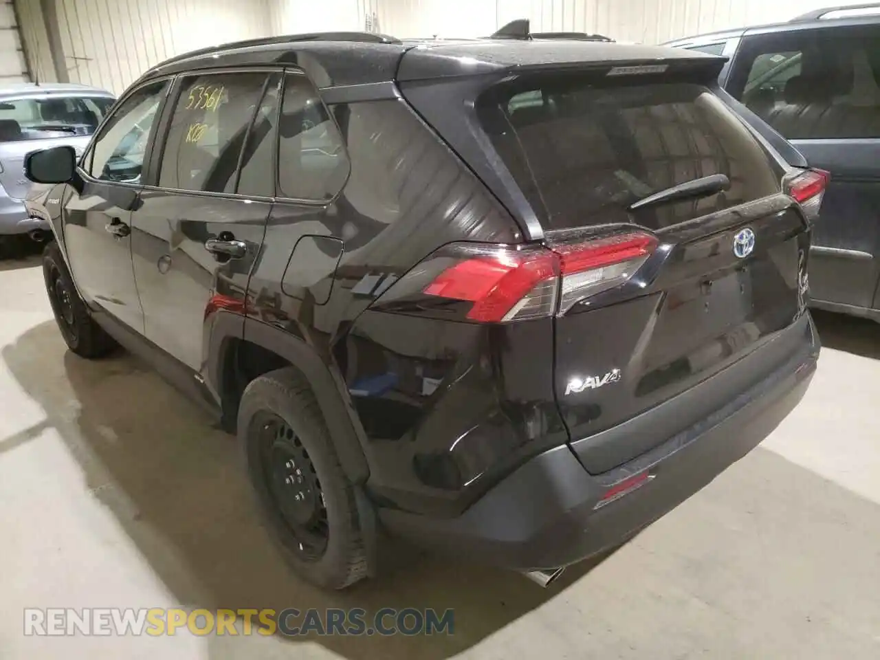 3 fotografías del automóvil dañado 2T3BWRFV3MW117331 TOYOTA RAV4 2021