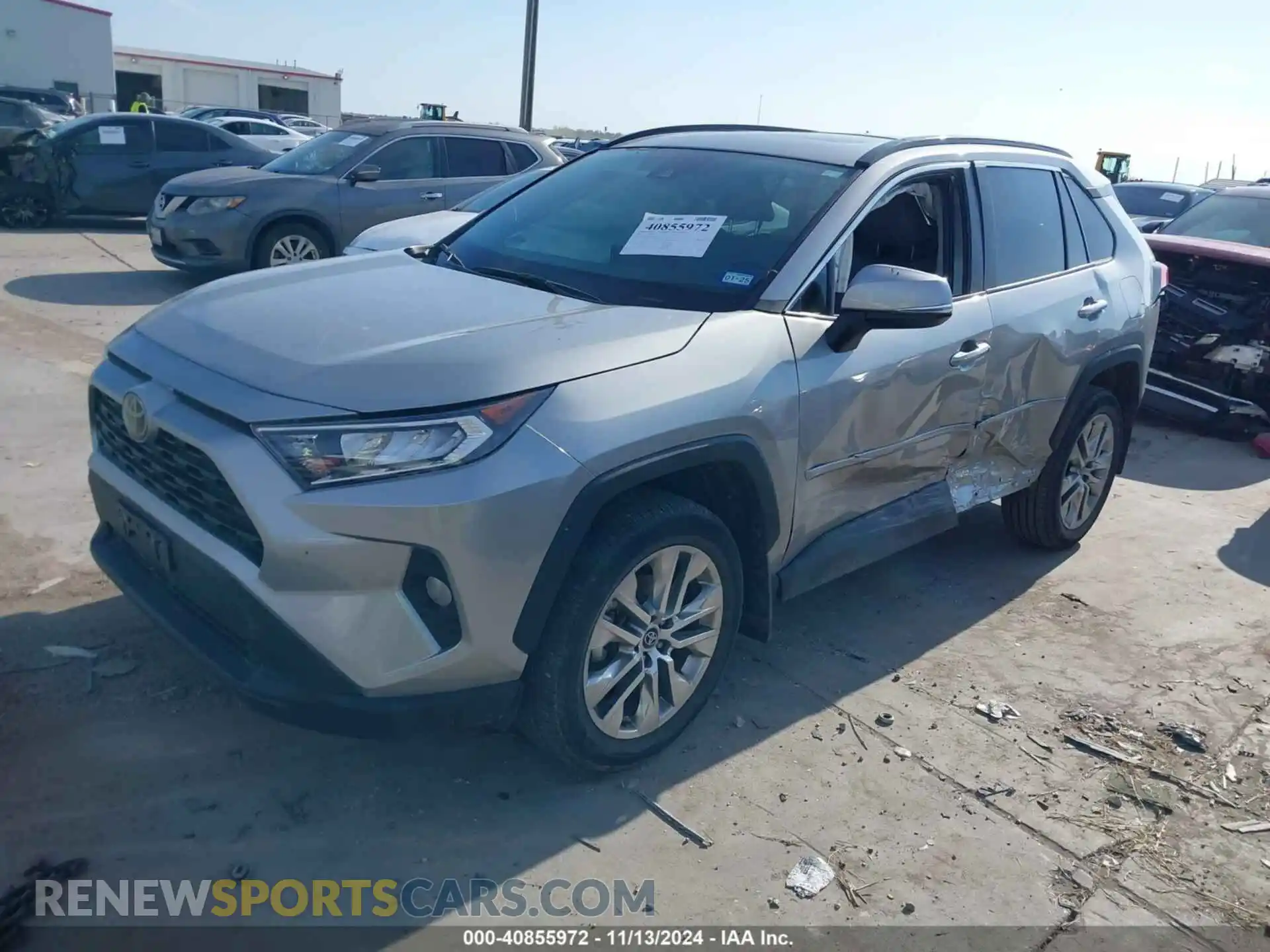 2 Photograph of a damaged car 2T3C1RFV0MC086608 TOYOTA RAV4 2021