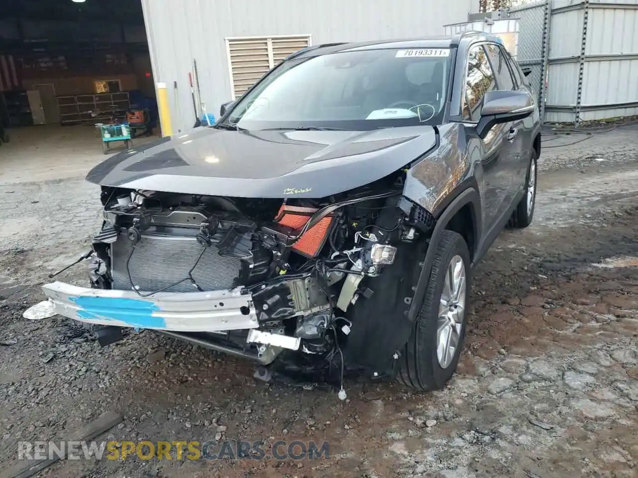 2 Photograph of a damaged car 2T3C1RFV0MC155815 TOYOTA RAV4 2021