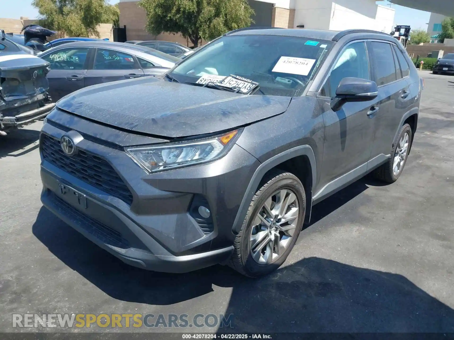 2 Photograph of a damaged car 2T3C1RFV0MC157984 TOYOTA RAV4 2021