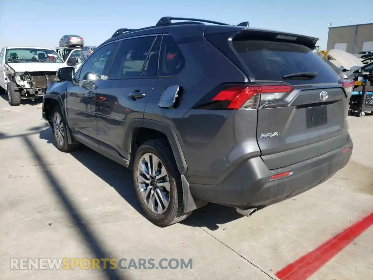 3 fotografías del automóvil dañado 2T3C1RFV0MC165454 TOYOTA RAV4 2021