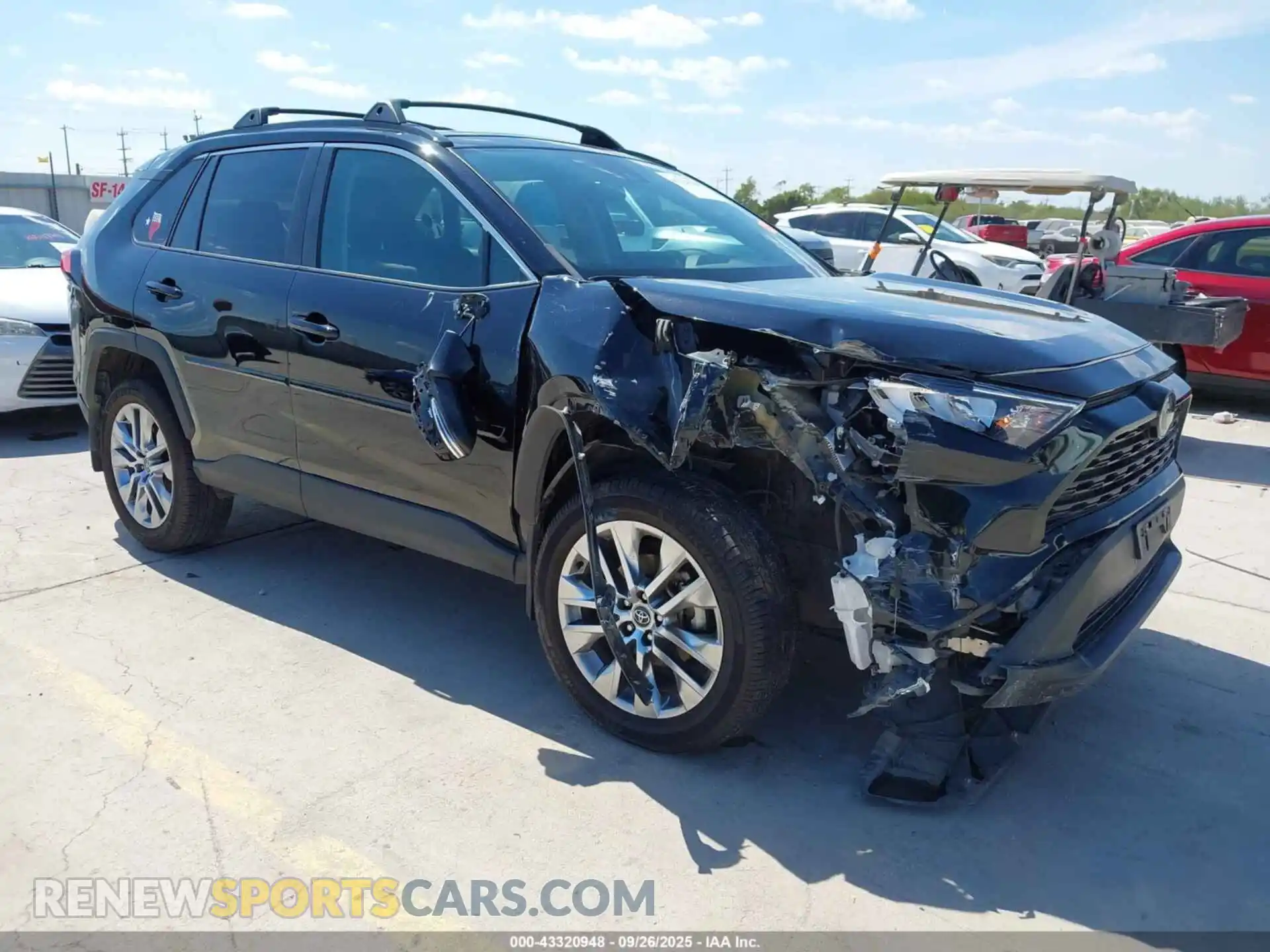 1 fotografías del automóvil dañado 2T3C1RFV0MW109500 TOYOTA RAV4 2021